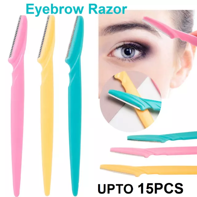 Facial Eyebrow Razor Face Trimmer Shaper Shaver Blade Knife Hair Remover Tool