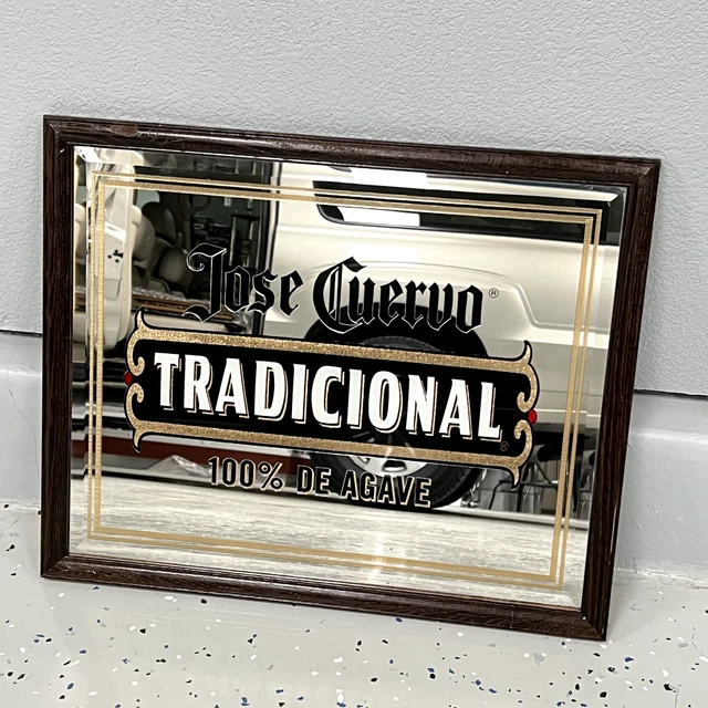 JOSE CUERVO TRADICIONAL 100 Agave Tequila Official Mirror 100.00