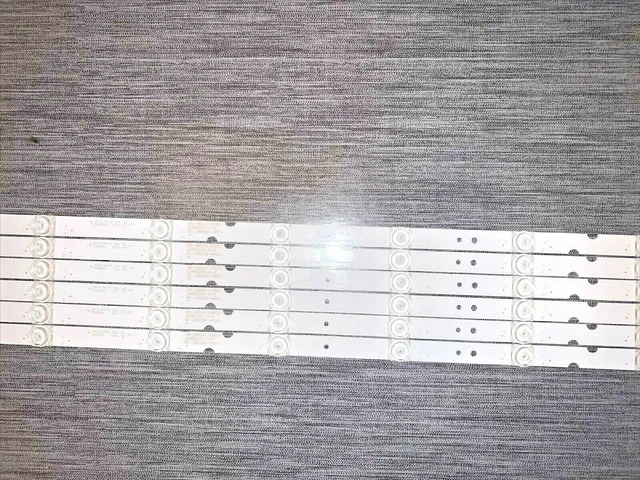 Lot De 10 Barrettes LED Pour Téléviseur Thomson 65US6106 - Neuf, Rétroéclairage TV