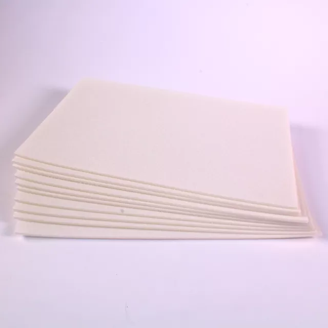 Safeprint A4 White Foam Sheets Art & Printing Alternative to Lino Block Easy Cut