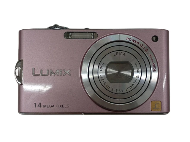 【美品】Panasonic LUMIX DMC-FX66 ピンク Panasonic LUMIX DMC-FX66 pink compact digital camera