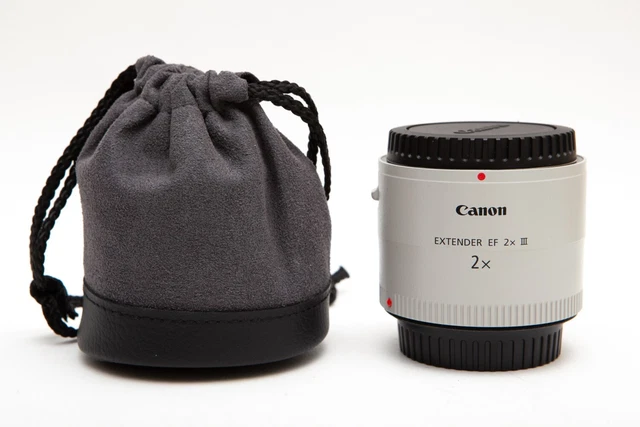 Canon EF 2x Mark III 3 Extender Teleconverter Tele-Converter - Clean! USA