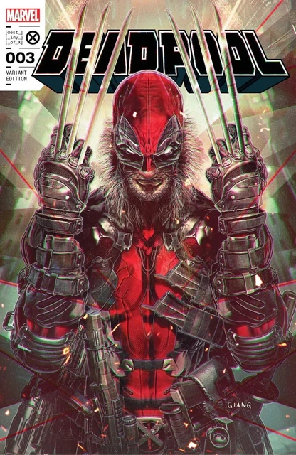 Deadpool #3 John Giang Trade Dress Variant Cover (A) Marvel Comics LTD 3000