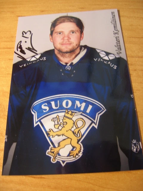 +++ Valtteri Kemiläinen - Olympic Gold Medal - Finland - SIGNED PHOTO - de +++ Valtteri Kemiläinen - Olympic Gold Medal - Finland - SIGNED PHOTO - de