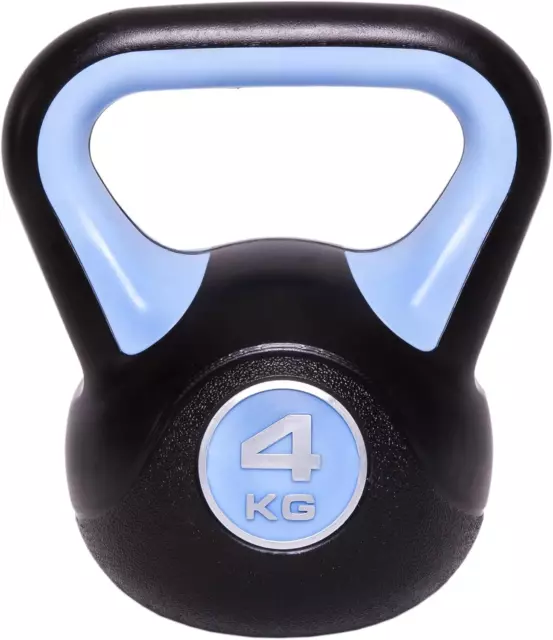 Kettlebell En Vinyle 2 Kg 3 Kg 4 Kg 5 Kg 6 Kg 8 Kg 10 Kg 12 Kg 14 Kg 16 Kg 18 Kg 3