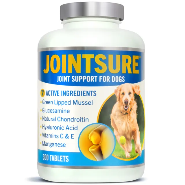 Joint Aid for Dogs (60 / 120 / 300 tabs) Glucosamine for Hip & Joints