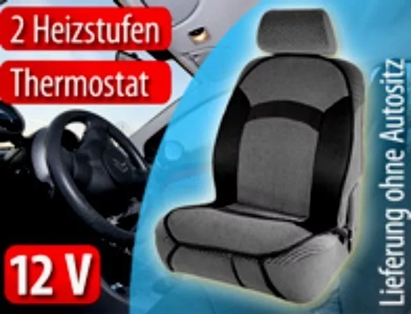 Lescars Sitzheizung: Beheizbare Kfz-Sitzauflage mit Temperaturregler, 12  Volt (Sitzheizung Auto)
