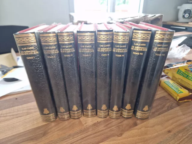 LE MEMORIAL DE STE HELENE Napoleon 1er par Las CASES 8 volumes 1965 TBE