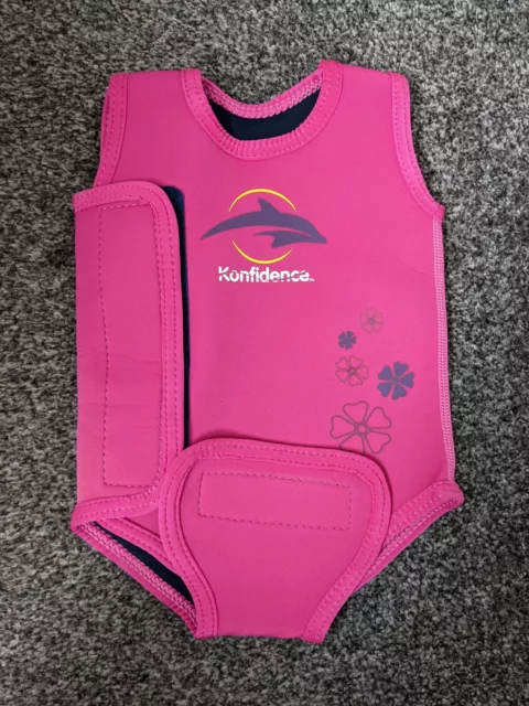 Pink Babywarma wetsuit 0-6 Months By Konfidence