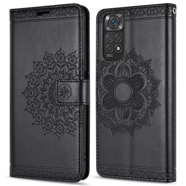 Coque pour Xiaomi Redmi Note 11/11S, Protection Housse Pliante Étui Portable