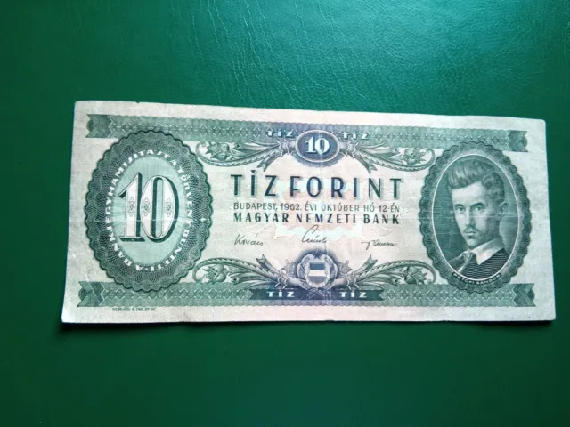 Hungary  - 10 Forint 1962  - Banknotes