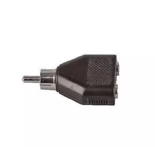 Adaptador Splitter Audio Rca M Para 2 Jack F 3.5 Salida Conector Cable Alargo PC