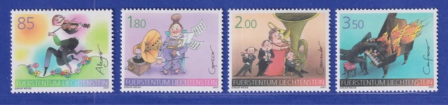 Liechtenstein 2007 Musik Tempi und Temperament Mi.-Nr. 1438-41 **