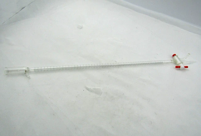 KIMAX 17051-F, 50ml BURET LUBRI-FLO with Straight Bore PTFE Stopcock