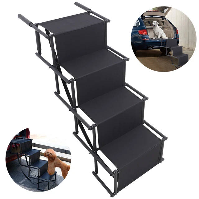 Hundetreppe Haustiertreppe klappbar fürs Auto Katzentreppe Tiertreppe