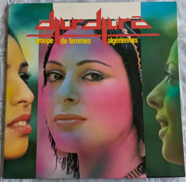 Djurdjura Groupe De Femmes Algeriennes Disque Vinyle Lp Folk Afrique