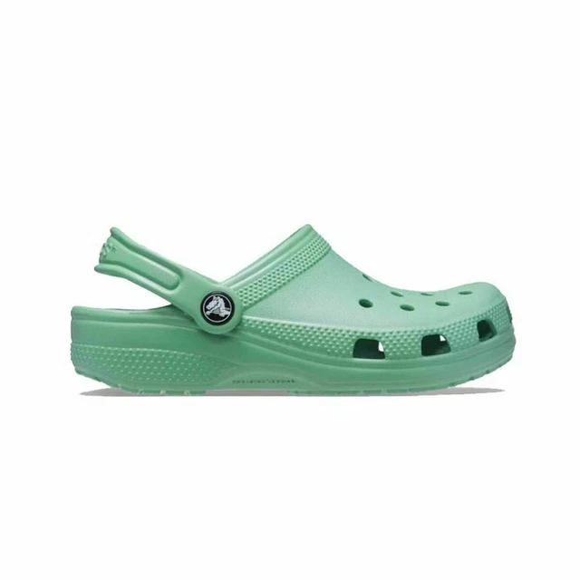Holzschuhe Crocs Classic Hellgrün Kinder