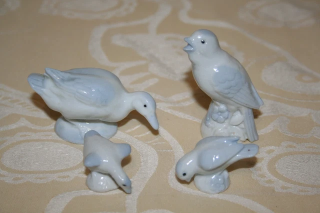 Lot De Canards Décoratifs – Bois Et Céramique – Très Bon État