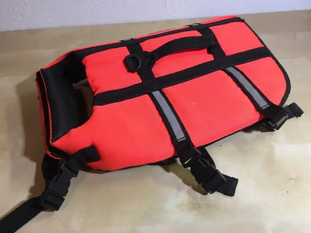 Gilet de flottaison gilet Dog Life Hound équipement pour animaux de compagnie taille XS orange 12-15" Dog 2