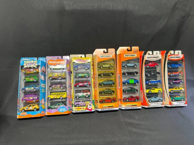 COLLECTORS: 2000 Matchbox 5 Pack Gift Boxes (NEW) YOU PICK EM, WE SHIP FREE!