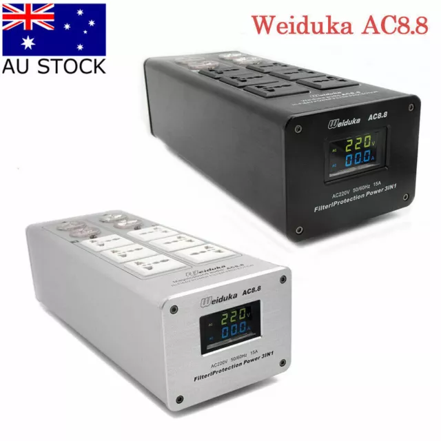 Weiduka 3000W 15A Advanced Audio Power Purifier Filter Hi-Fi AC Power Socket