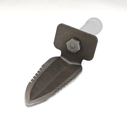 Hand Digger/Trowel by  with Magnet, Dual Serrated Edge, Metal Detecting or