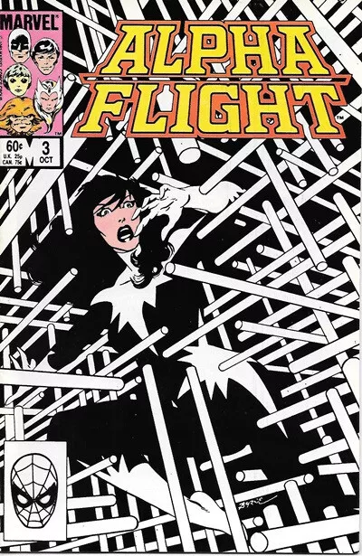 Alpha Flight Comic Book #3 Marvel Comics 1983 VERY FINE/NEAR MINT NEW UNREAD