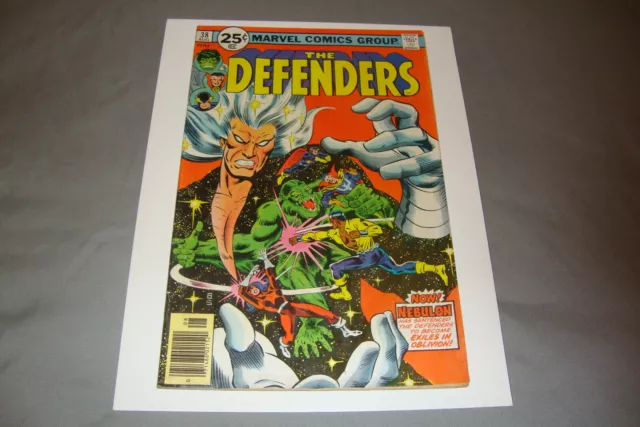 The Defenders #38 (Aug 1976) Marvel Bronze Age Comic VG- Condition