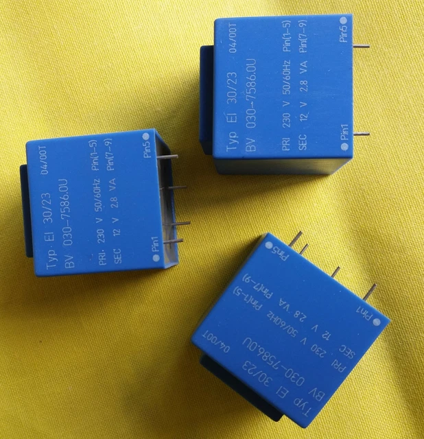 Trasformatore resinato 230/12 V  2,8 VA- Lotto  (3 pezzi)