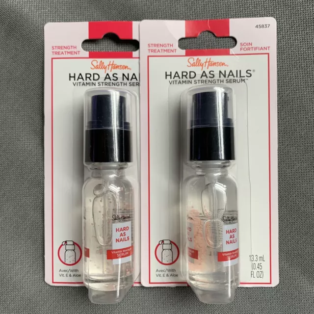 2 Units - Sally Hansen Hard As Nails Vitamin Strength Serum