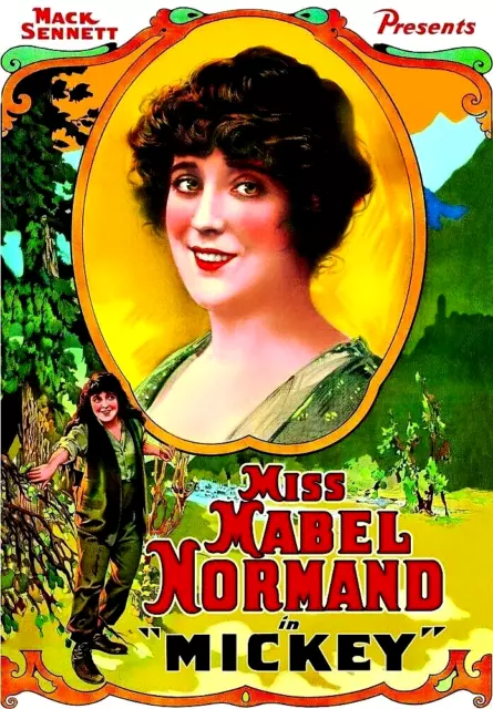 16mm Feature Film: MICKEY (1918) Mabel Normand - SILENT - Original - 2x1600 ft