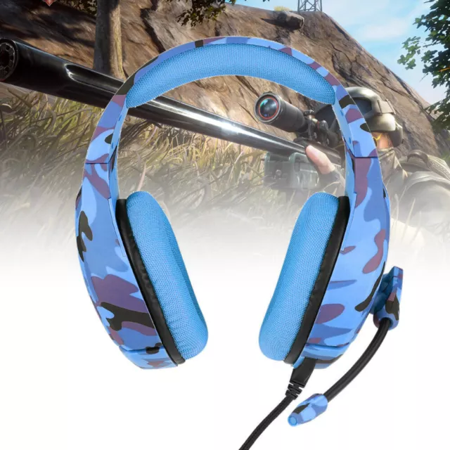 ONIKUMA K1 Mic Gaming Headset Bass Surround Stereo for PC PS4 Slim Xbox One