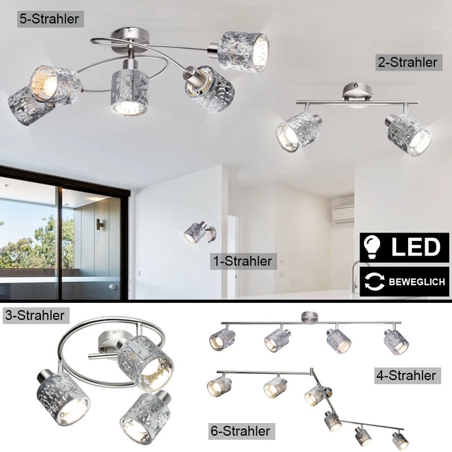 Faretto LED SLV Per Tensostruttura - Cromo, 50W, Illuminazione Interni, Design Minimal - Foto 3