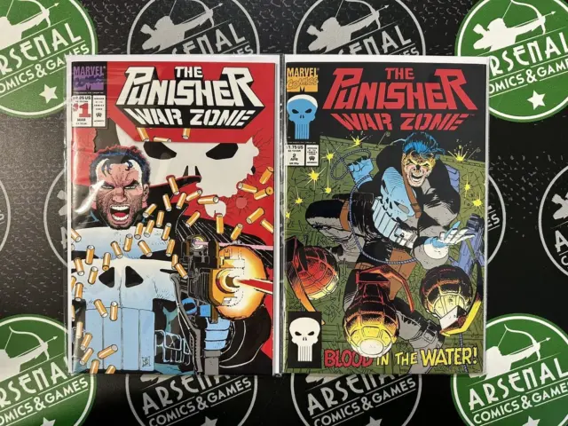 Punisher War Zone #1-40 (Lot of 32 issues!) NM/NM+ Spider-Man Marvel Comics 2