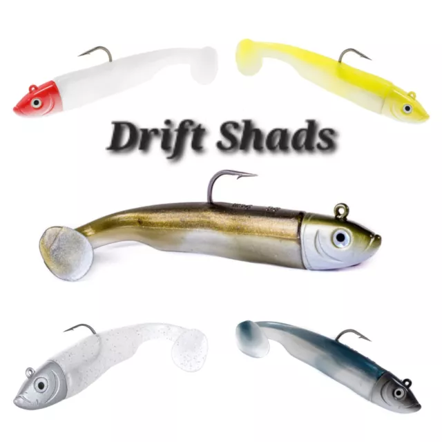 Drift Fishing Drift Shad | 2 Heads & 2 Bodies! Bass Sea Fishing Lures