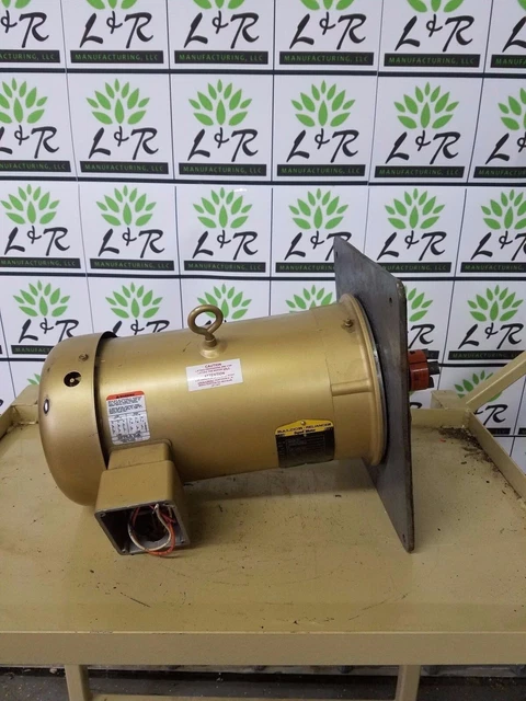 USED Baldor Electric EM3615 Motor 3ph 5HP 1750
