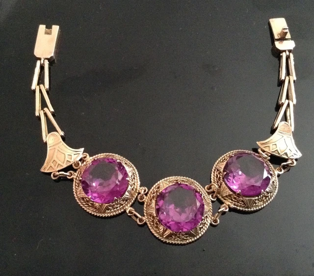 Alexandrite outlet bracelet vintage
