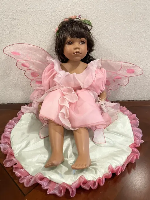 Show Stoppers Florence Maranuk Collection PORCELAIN DOLL Wings Fairy