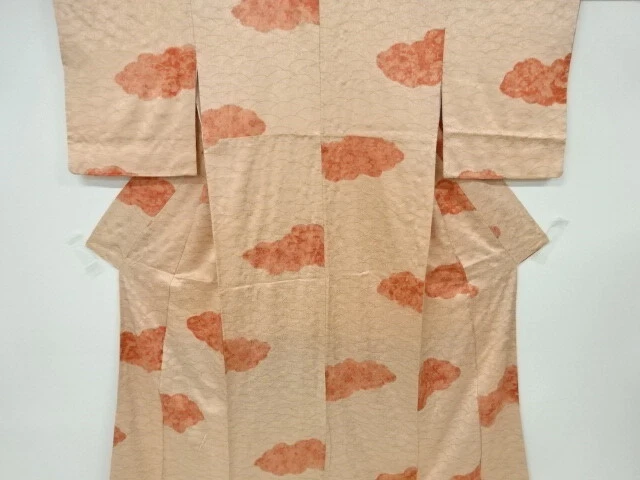 6506852: Japanese Kimono / Vintage Komon Kimono / Shibori / Kinsai / Grass & Clo