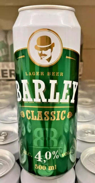 12 Litri di Birra Barley Classic 24 Lattine da 500ml 4%