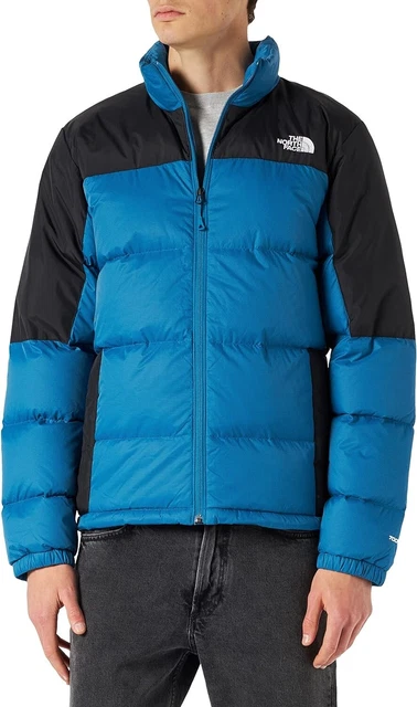 The North Face Diablo Piumino Uomo 700 Taglia M Blu/Nero - Nuovo Con Cartellino