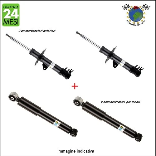 Kit ammortizzatori ant+post Bilstein B4 OE Replacement per TOYOTA AURIS #je