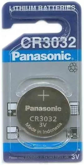 Panasonic CR3032 Pile Bouton Batterie 3V Crosser Cr Br DL Ecr Kcr Lm 3032