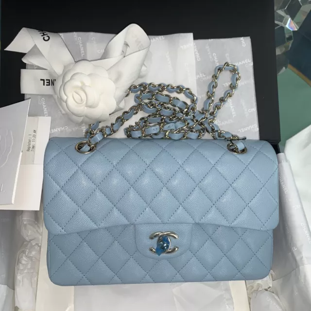 new chanel double flap bag caviar