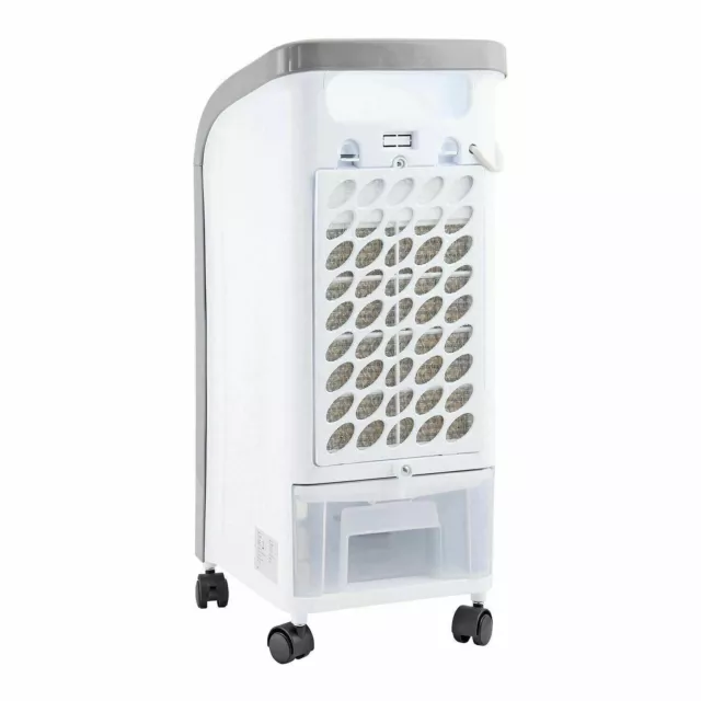 Unidad de enfriador de aire portátil ventilador humidificador temporizador 3 en 1 refrigeración digital CA con control remoto 3