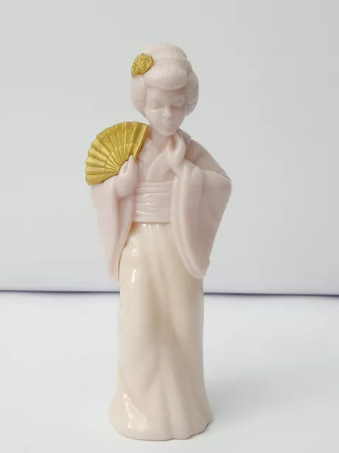 Avon Japanese Traditional Geisha Collectable 1970's 6'  Scent Bottle -  Vintage