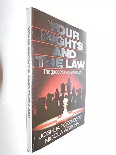 Your Rights and the Law by Watkins, Nicola Paperback Book The Cheap Fast Free