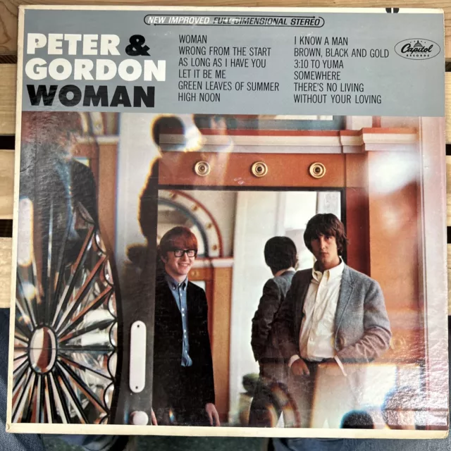 LP de discos Peter & Gordon Woman (68) Let It Be Me High Noon Somewhere Capital