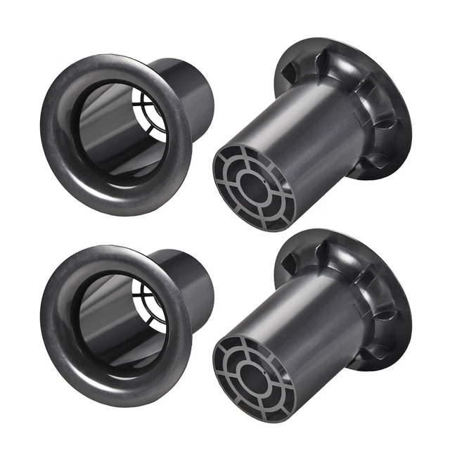 Tubo de Puerto de Altavoz de 86mm x 91mm, Tubo Reflejo de Bajo y Subwoofer 4uds
