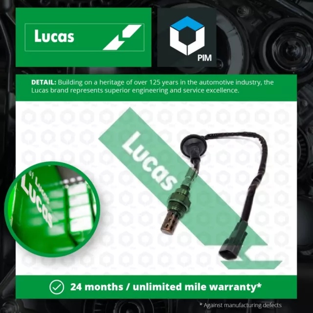 Lambda Sensor fits LEXUS LS400 4.0 Post Cat 89 to 92 1UZ-FE Oxygen Lucas Quality